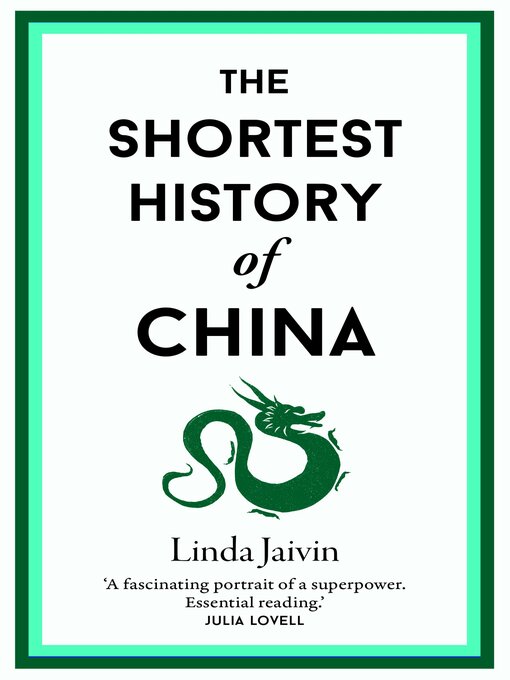 Title details for The Shortest History of China by Linda Jaivin - Wait list